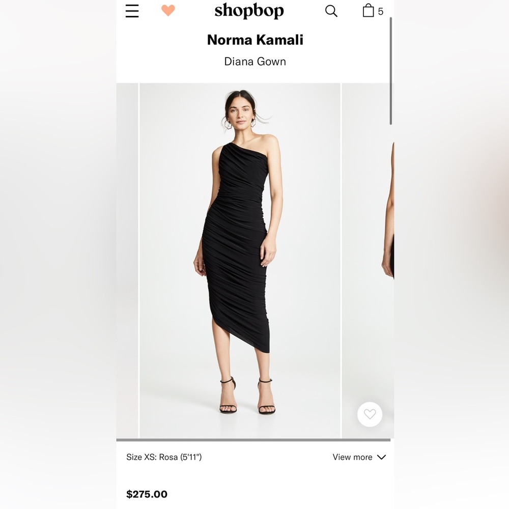 Norma Kamali Diana Gown